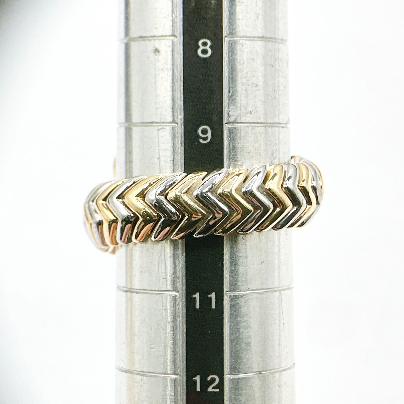 Bvlgari Serpenti White Gold Yellow Ring — view 8