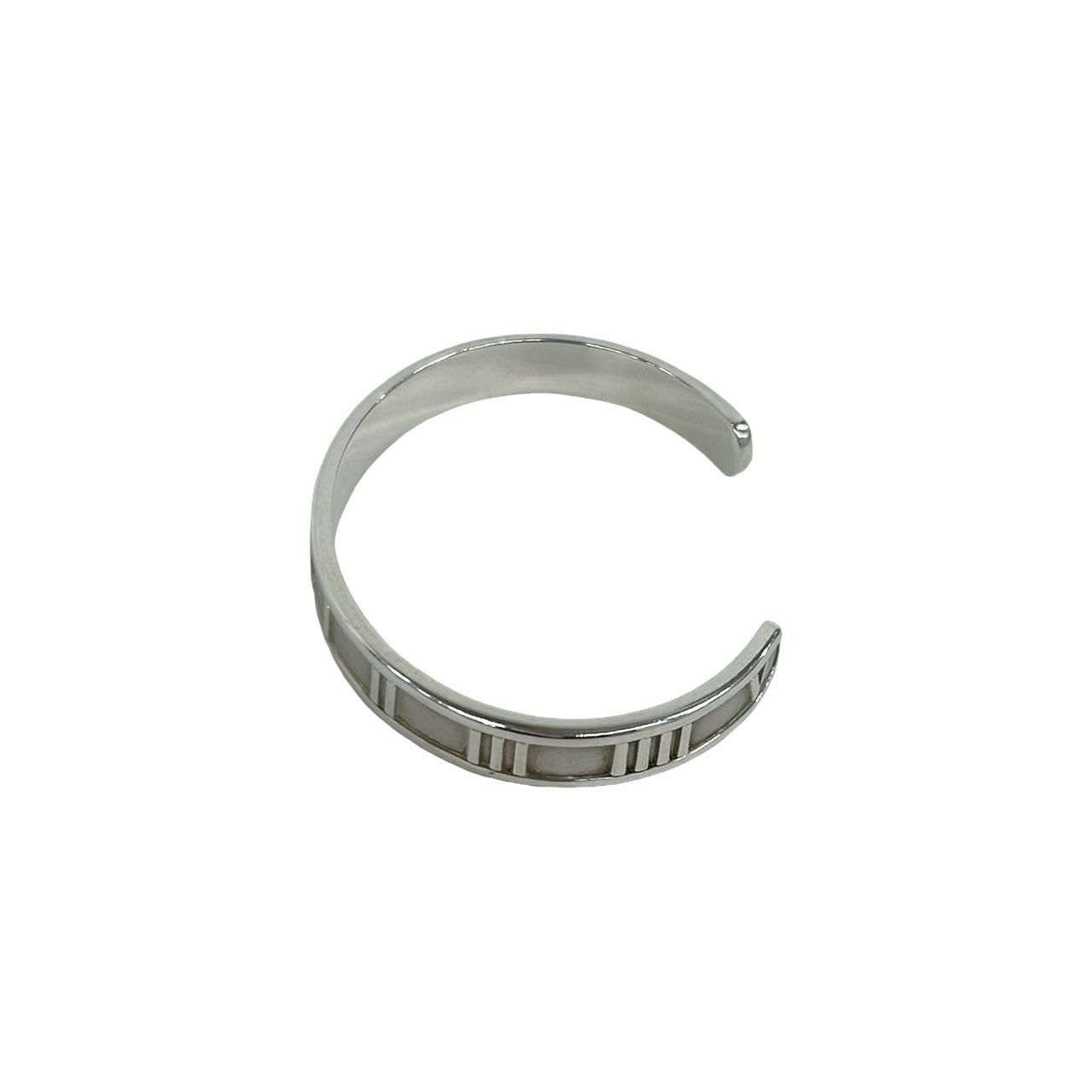 Tiffany & Co Atlas Bangle 925 Sterling Silver Bracelet — view 5