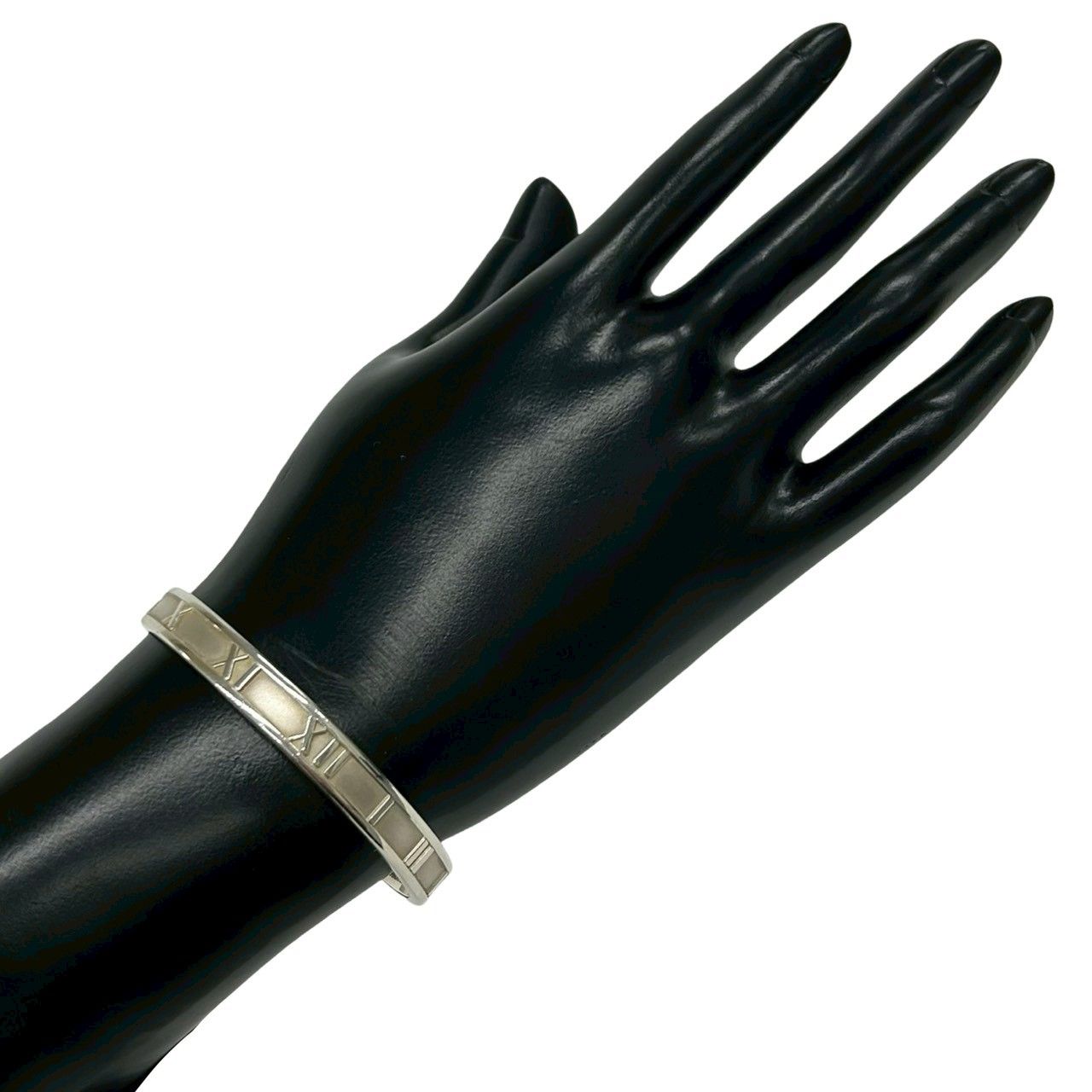 Tiffany & Co Atlas Bangle 925 Sterling Silver Bracelet — view 2