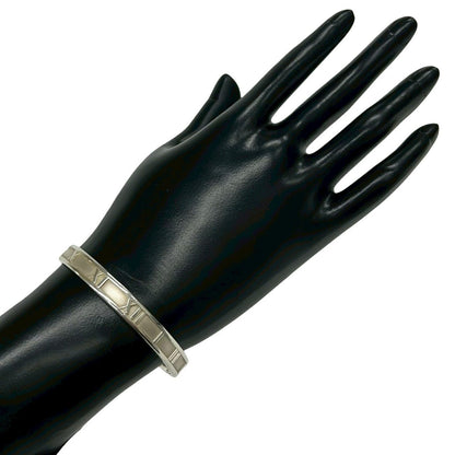 Tiffany & Co Atlas Bangle 925 Sterling Silver Bracelet — view 2