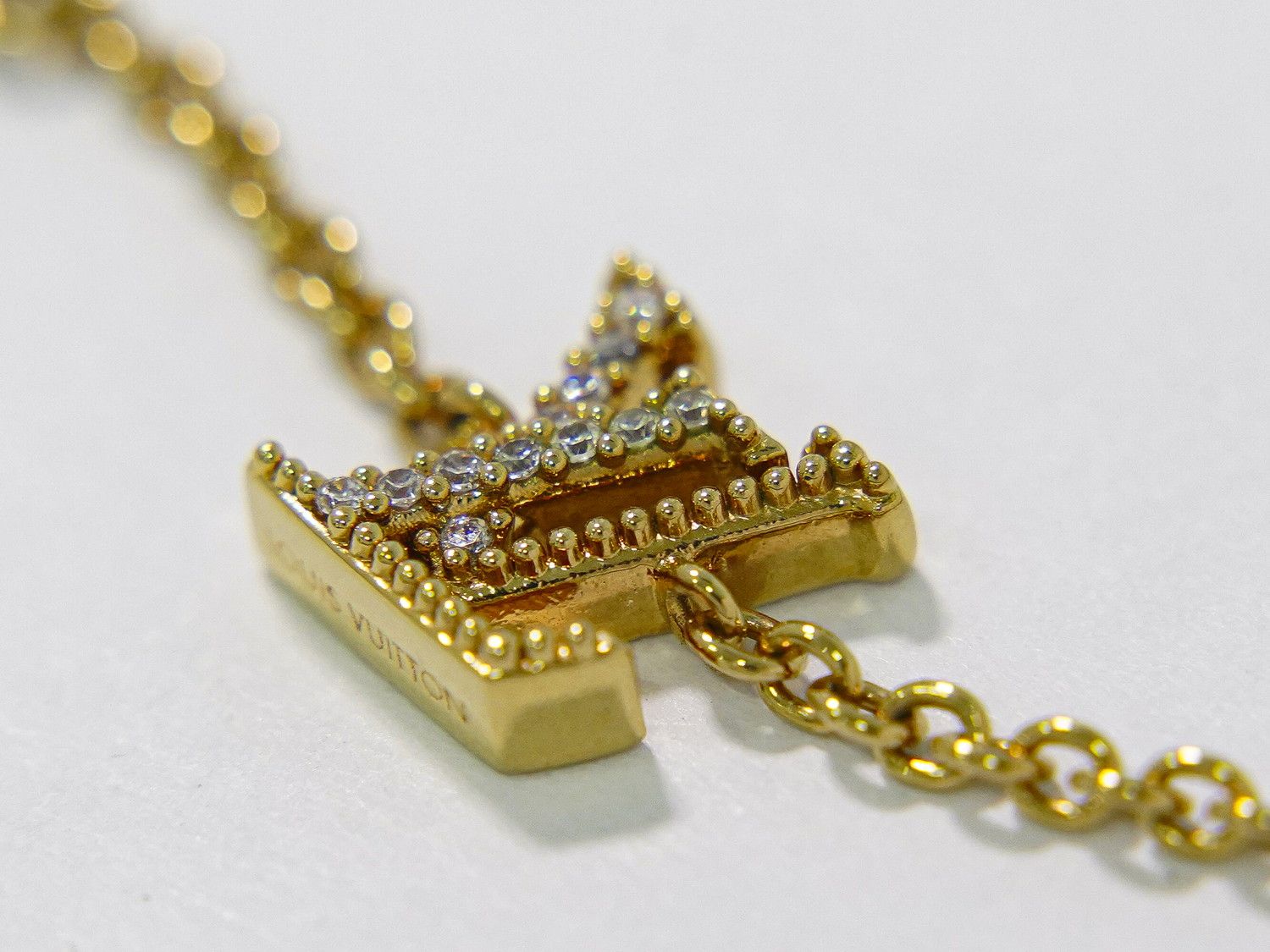 Louis Vuitton Bracelet LV Iconic Rhinestone Gold Plated — view 3