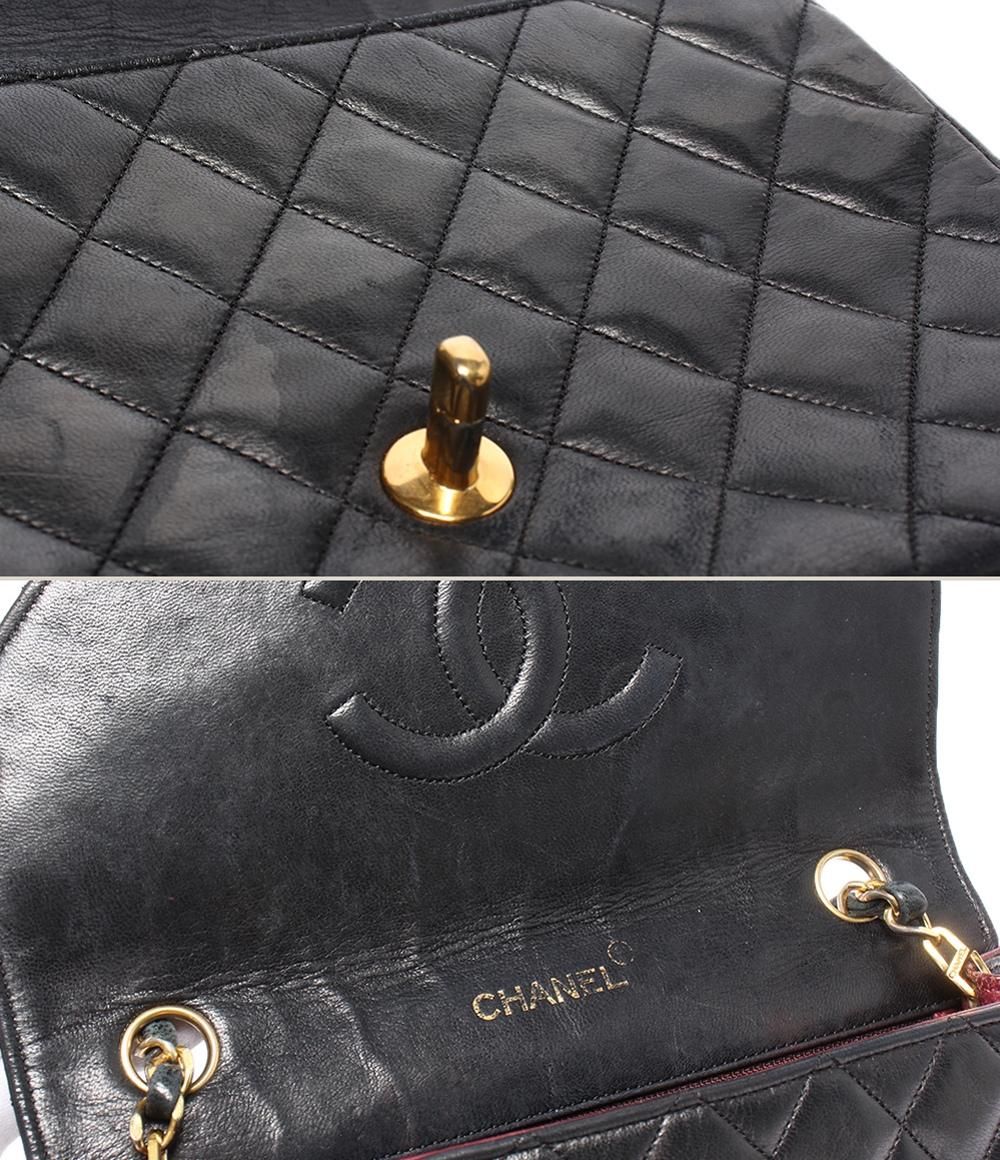 Chanel Chain Shoulder Bag Single Lambskin Gold 0 Quilted — view 6