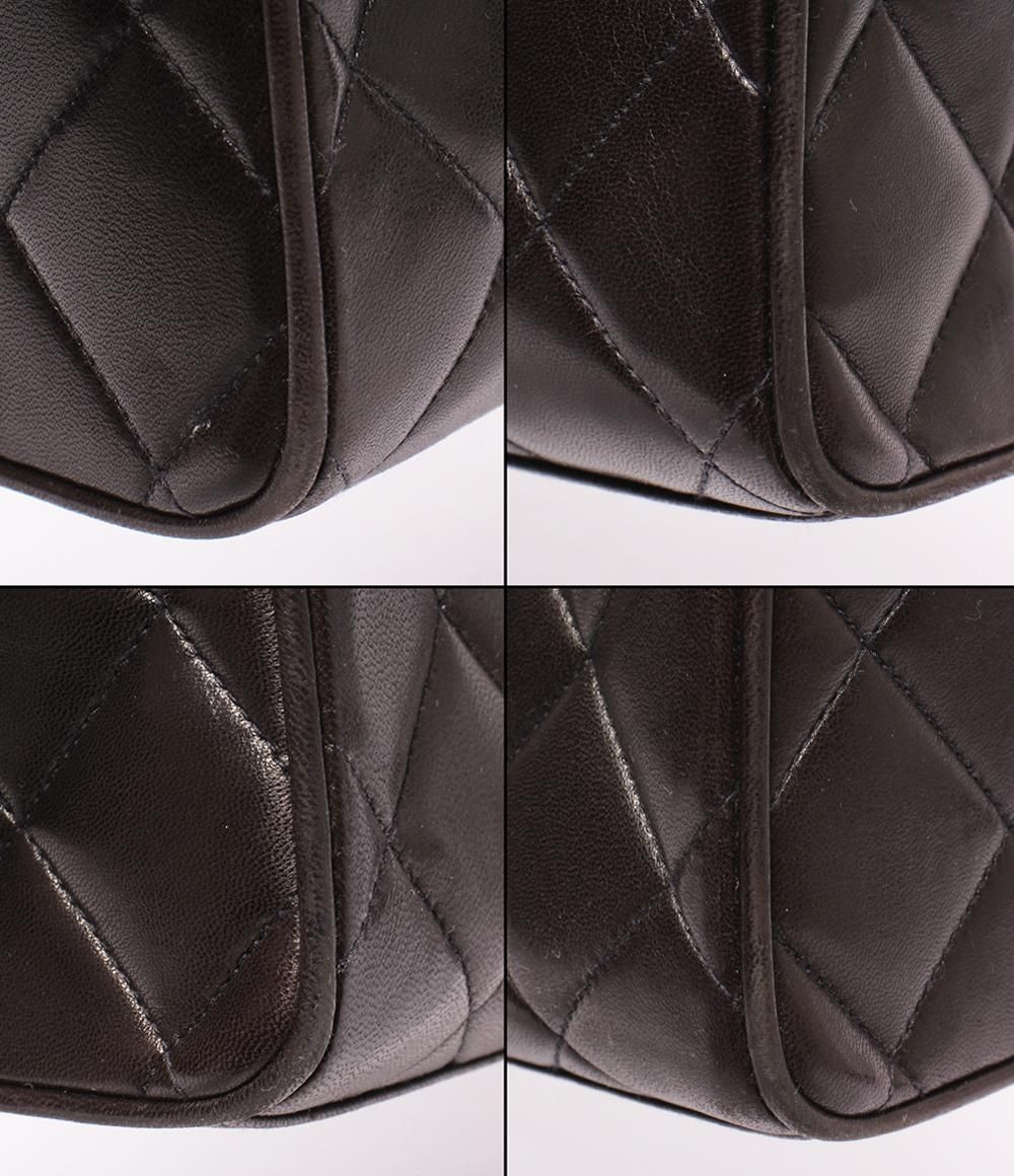 Chanel Shoulder Bag Lambskin CC Logo Gold Crossbody Quilted — view 5