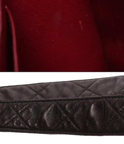 Chanel Shoulder Bag Lambskin CC Logo Gold Crossbody Quilted — view 9