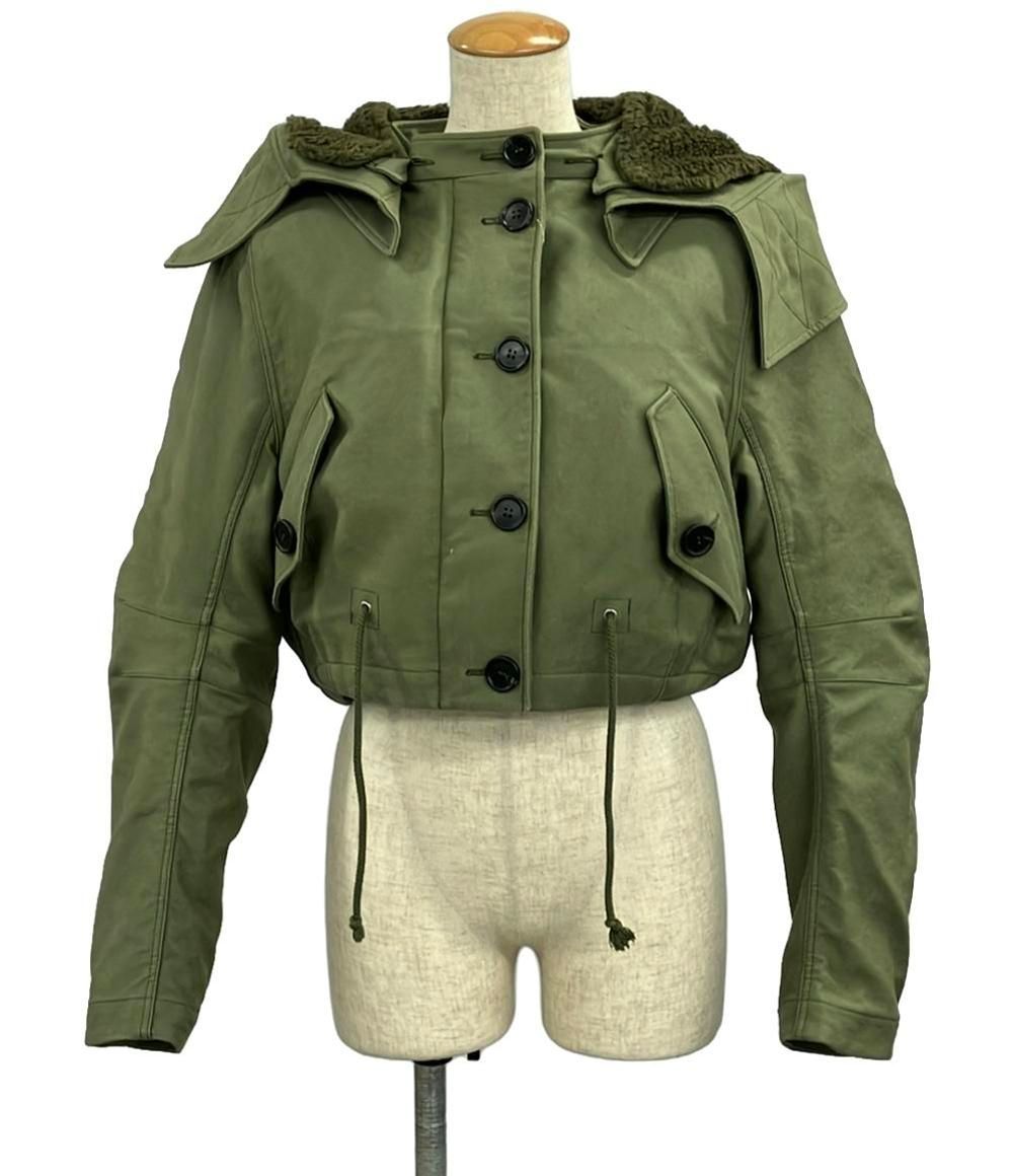 Prada Bomber Jacket with Boa Liner 40