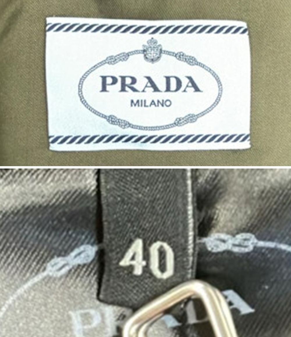 Prada Bomber Jacket with Boa Liner 40 — view 6