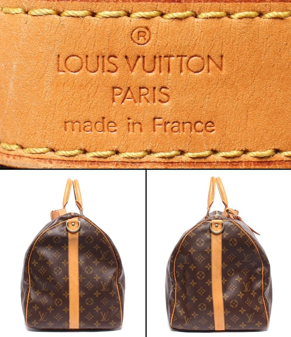 Louis Vuitton Boston Bag Keepall Bandouliere 55 Monogram — view 4