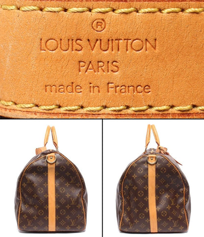 Louis Vuitton Boston Bag Keepall Bandouliere 55 Monogram — view 4