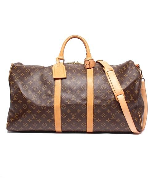Louis Vuitton Boston Bag Keepall Bandouliere 55 Monogram