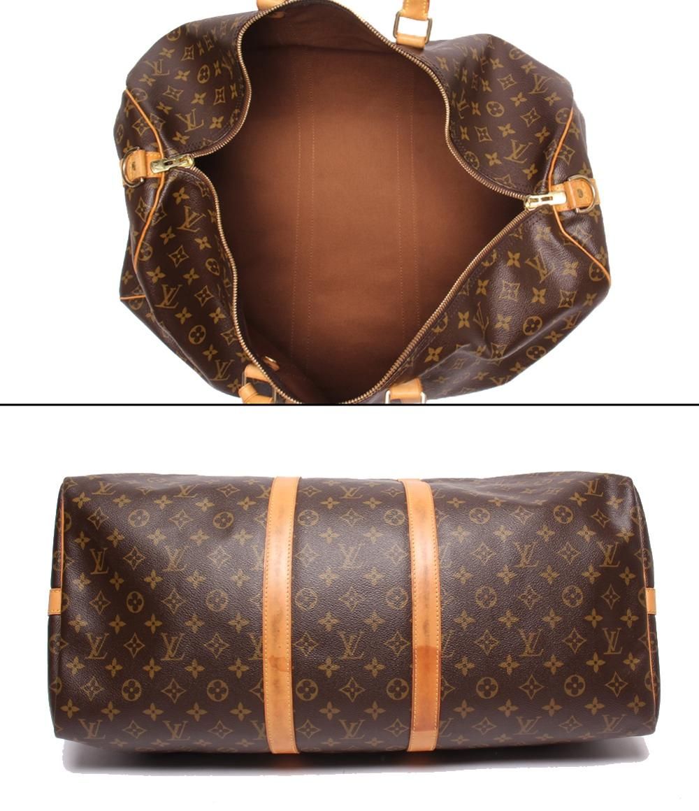 Louis Vuitton Boston Bag Keepall Bandouliere 55 Monogram — view 3
