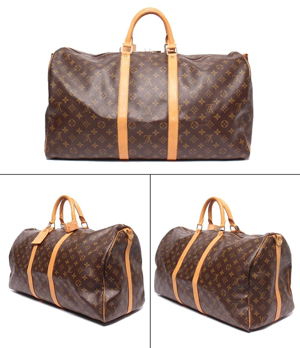 Louis Vuitton Boston Bag Keepall Bandouliere 55 Monogram — view 2
