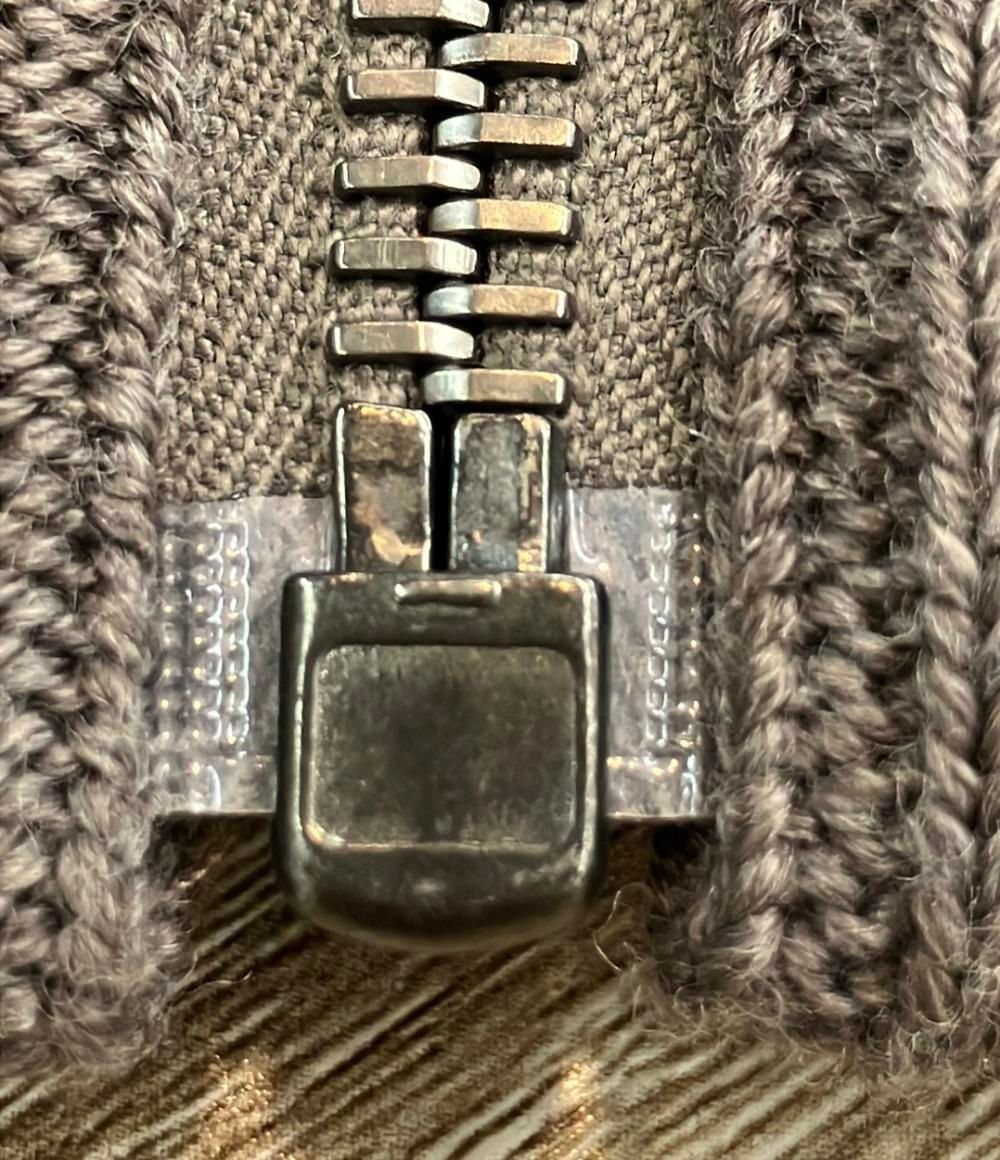 Bottega Veneta Suede Contrast Knit Jacket 48 — view 9