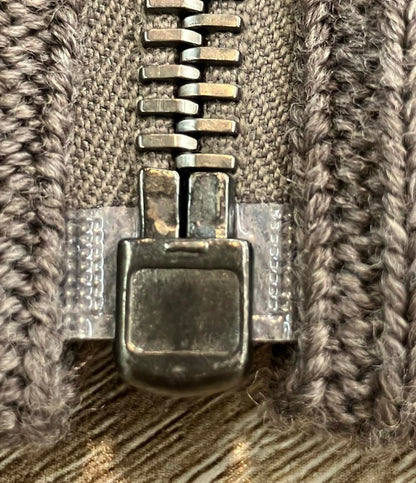 Bottega Veneta Suede Contrast Knit Jacket 48 — view 9