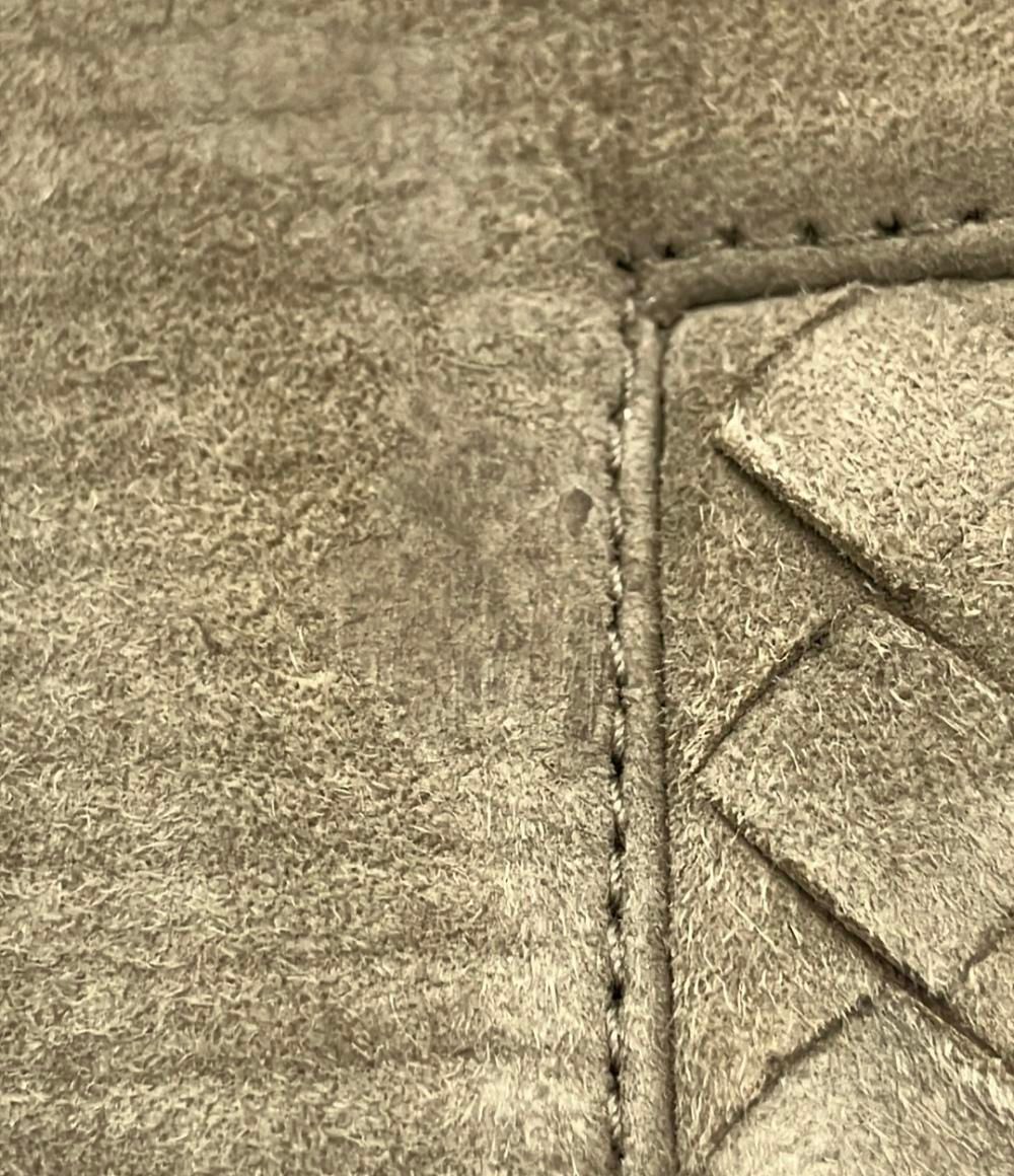 Bottega Veneta Suede Contrast Knit Jacket 48 — view 6