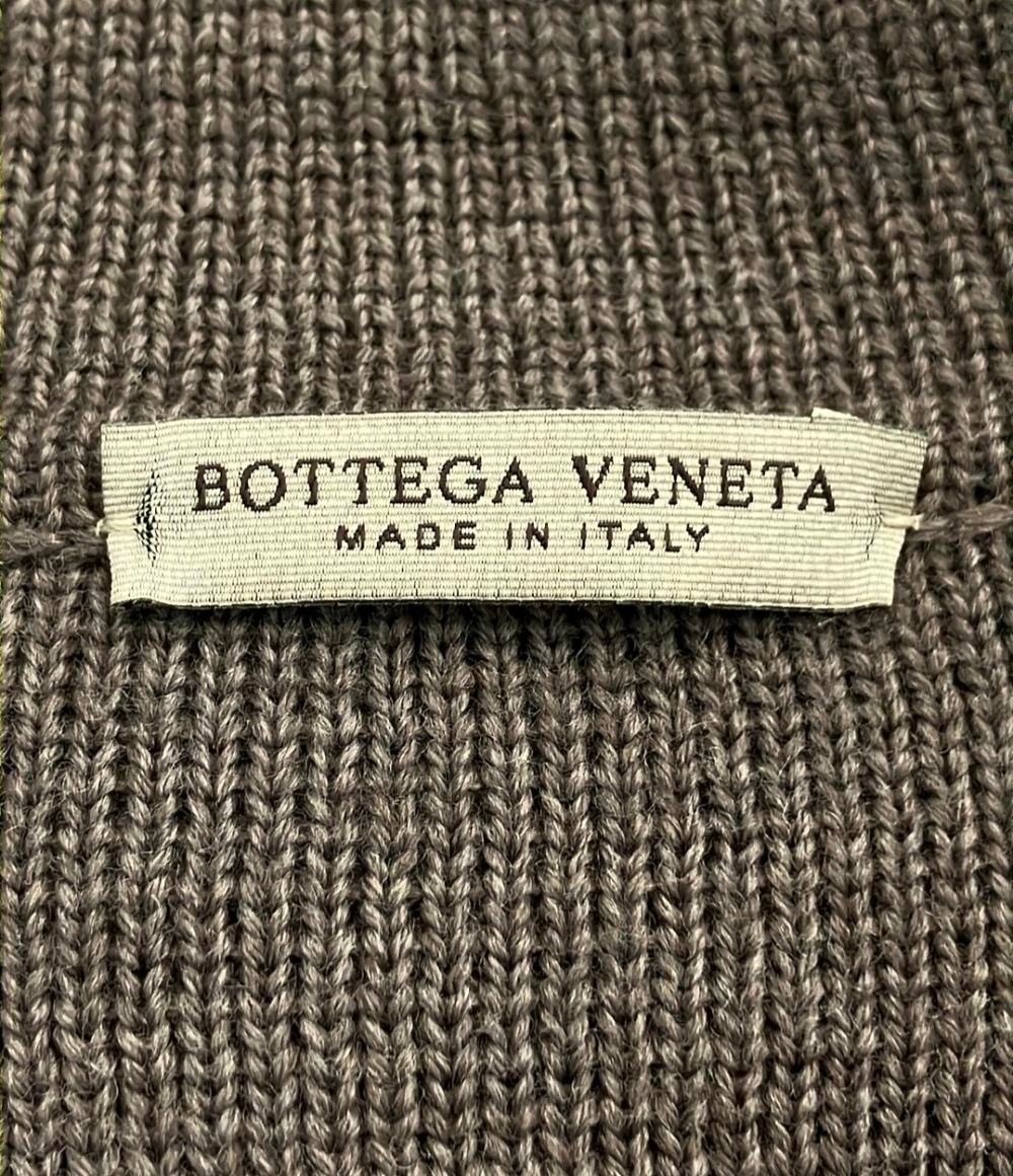 Bottega Veneta Suede Contrast Knit Jacket 48 — view 3