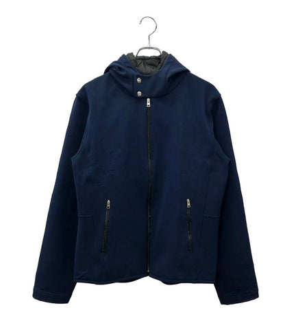 Hermes Jacket Hooded Zip Up Navy