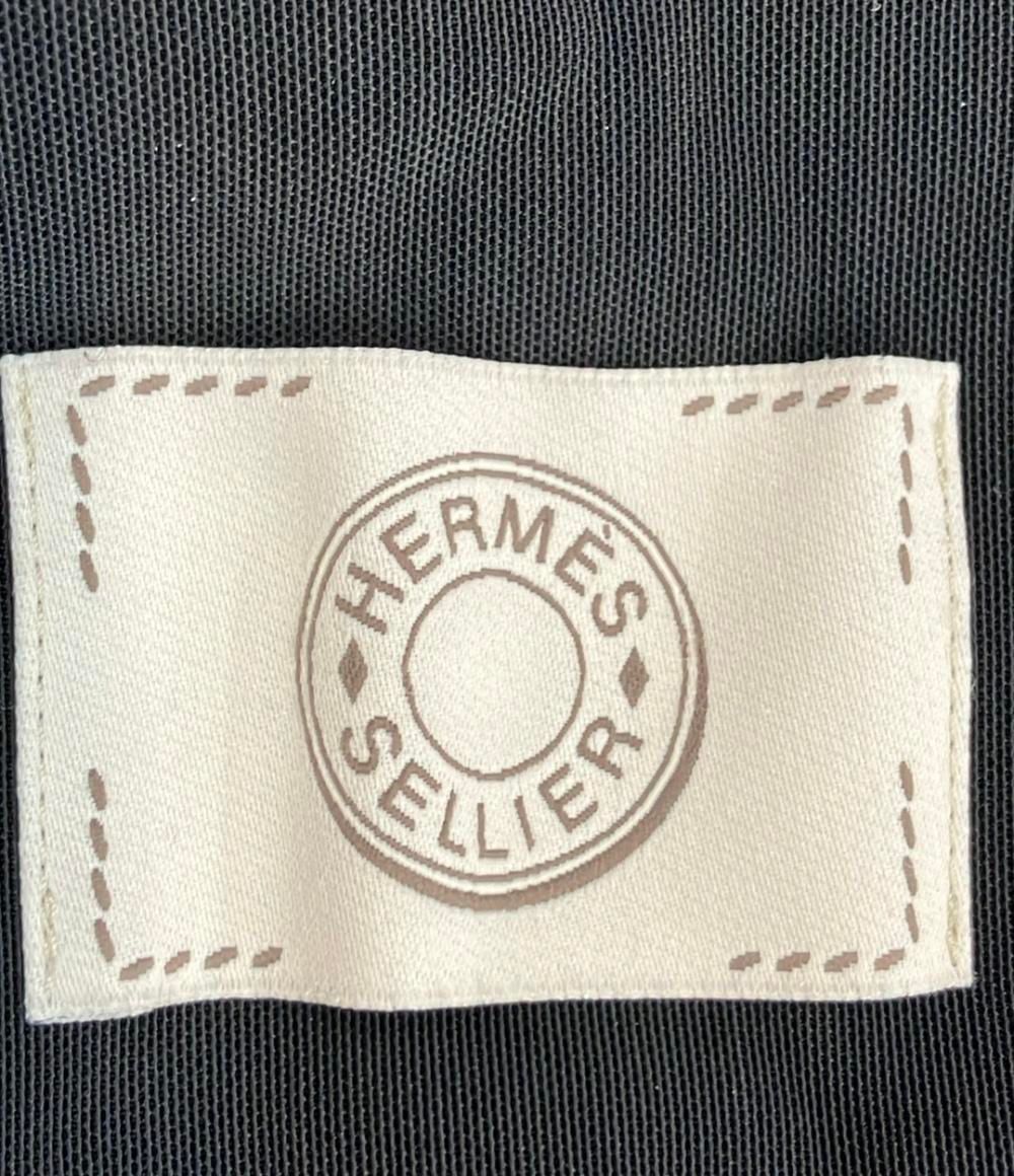 Hermes Jacket Hooded Zip Up Navy — view 3