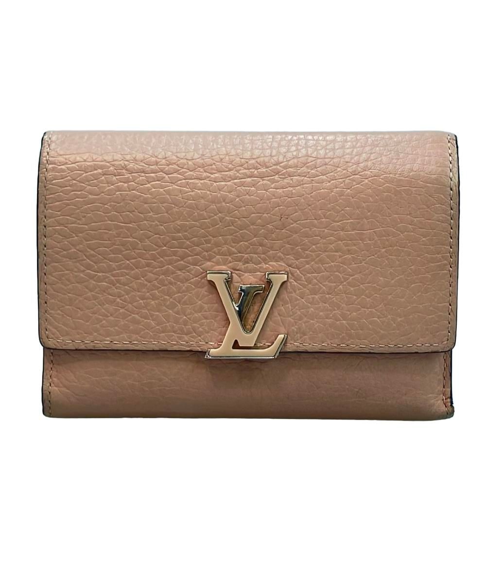 Louis Vuitton Trifold Wallet Portefeuille Capucines Compact