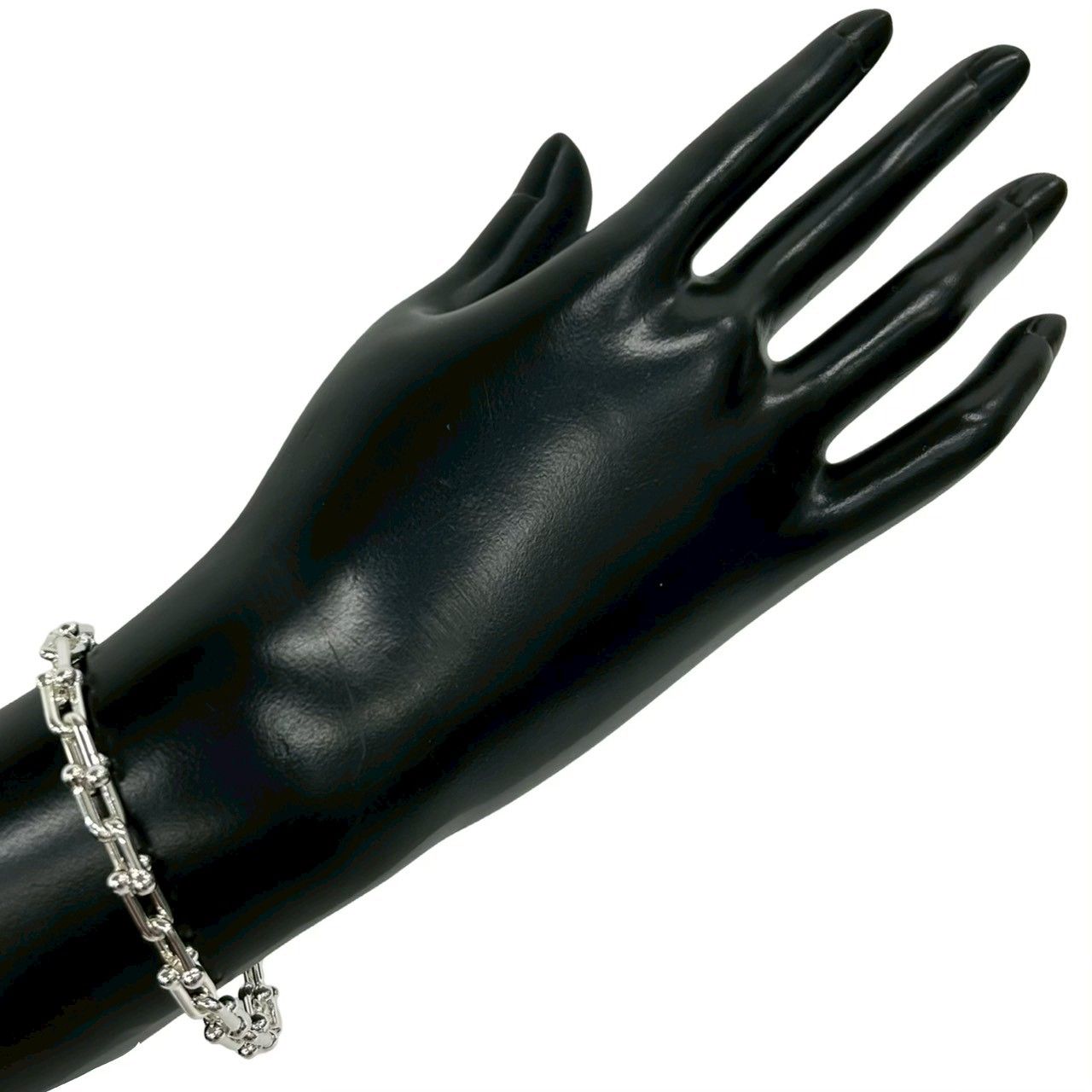 Tiffany & Co Smo Roulis Link 925 Sterling Silver Bracelet — view 2