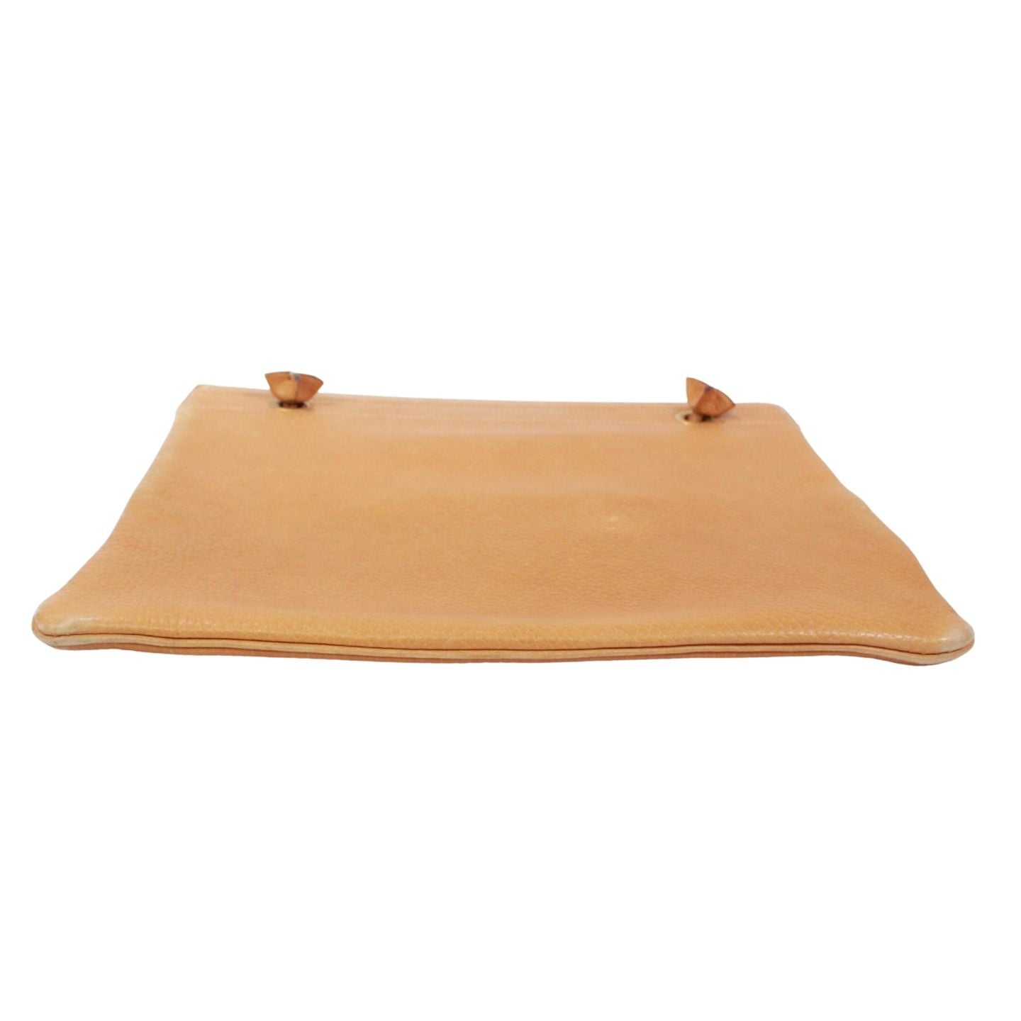 Hermes Aline Leather Beige Shoulder Bag Gold — view 3