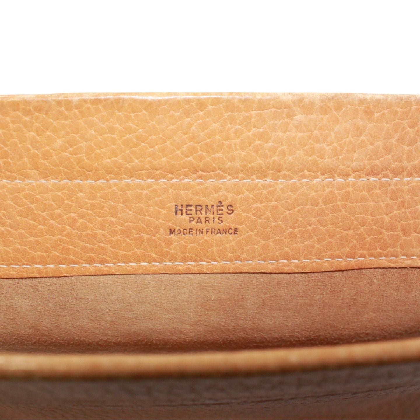Hermes Aline Leather Beige Shoulder Bag Gold — view 7