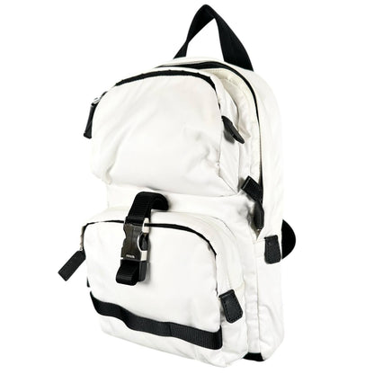 Prada Tessuto Montagn Sling Bag Nylon Saffiano Leather Black — view 4