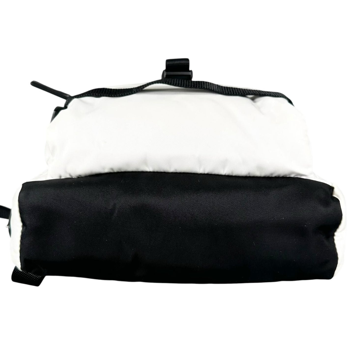 Prada Tessuto Montagn Sling Bag Nylon Saffiano Leather Black — view 3