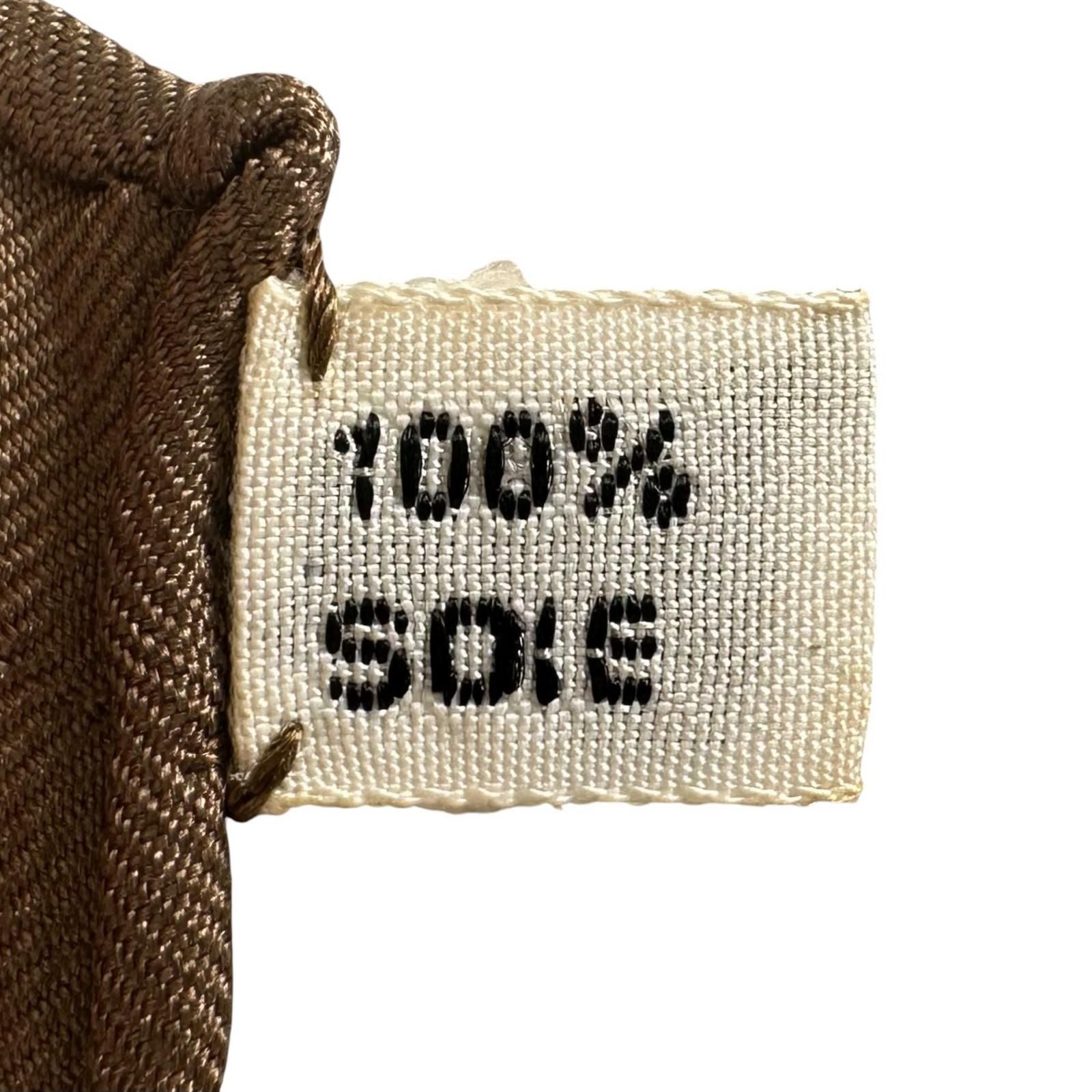 Hermes Carre 90 Cliquetis Silk Brown Beige Scarf — view 8