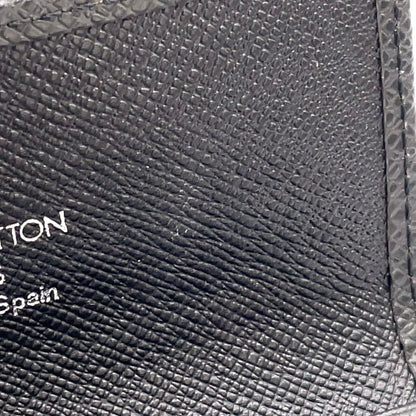 Louis Vuitton Multicles 4 Taiga Ardoise Leather Black 4 Key Case Silver — view 7