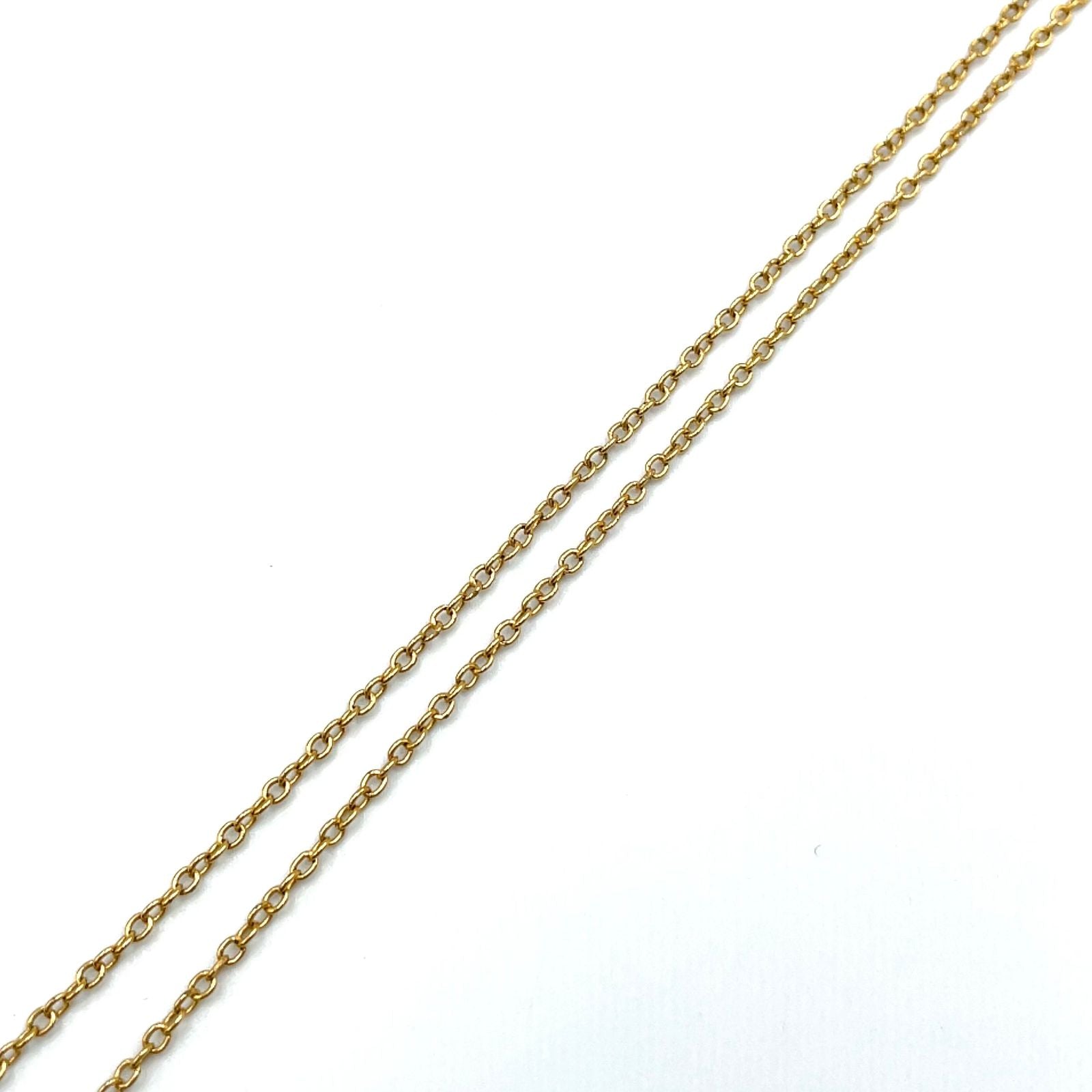 Louis Vuitton Collier Metal Gold Plated Silver Necklace — view 6