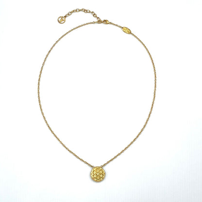 Louis Vuitton Collier Metal Gold Plated Silver Necklace — view 3