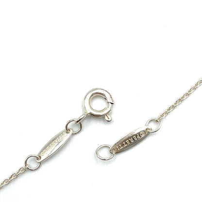 Tiffany & Co Diamond by the Yard Single 0.03 Silver Necklace — view 8