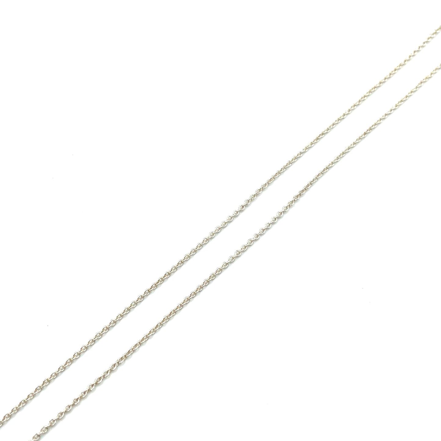 Tiffany & Co Diamond by the Yard Single 0.03 Silver Necklace — view 6