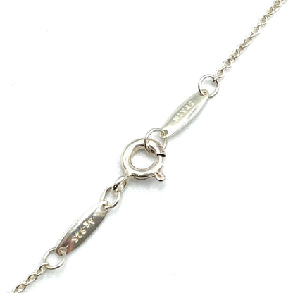 Tiffany & Co Diamond by the Yard Single 0.03 Silver Necklace — view 7
