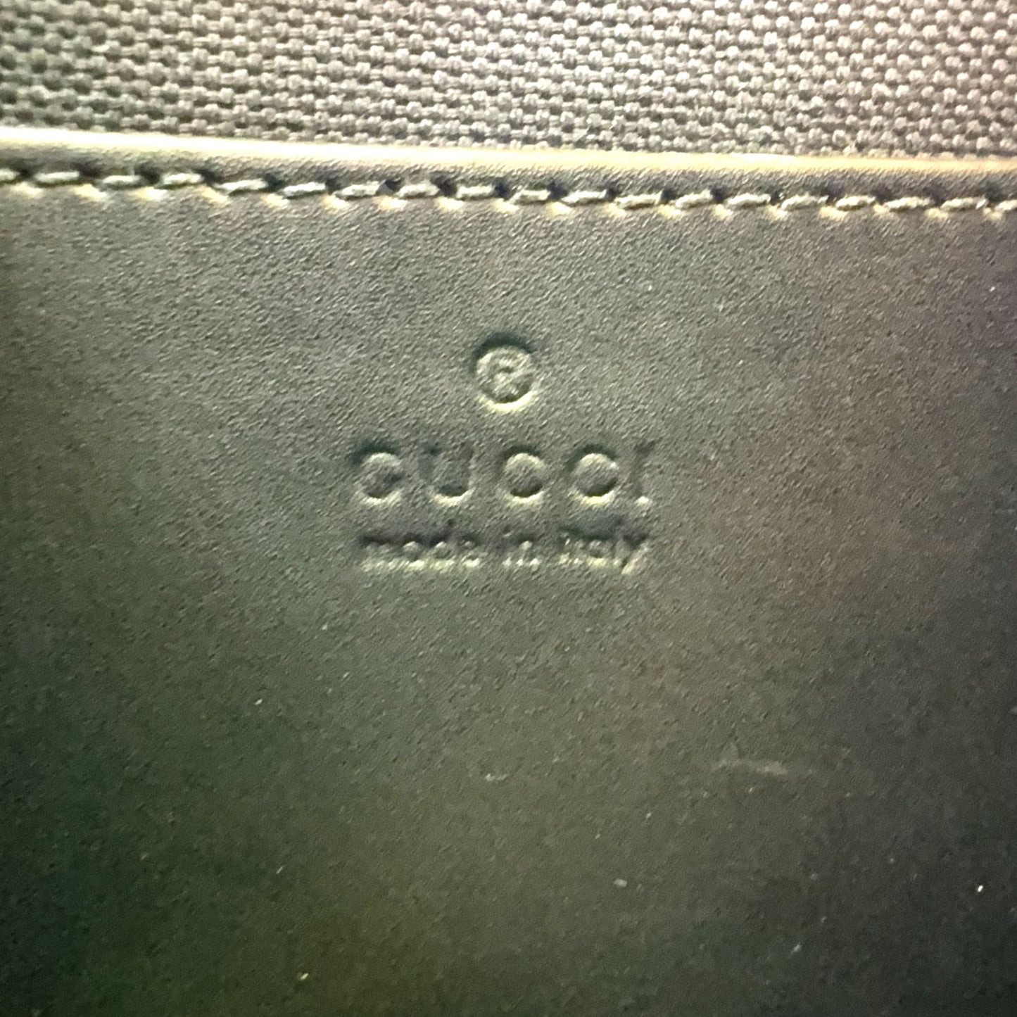 Gucci GG Supreme Small Leather Black Multicolor Shoulder Bag Silver — view 4