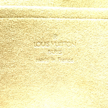 Louis Vuitton Pochette Twin GM Monogram Leather Brown Shoulder Bag Gold — view 4