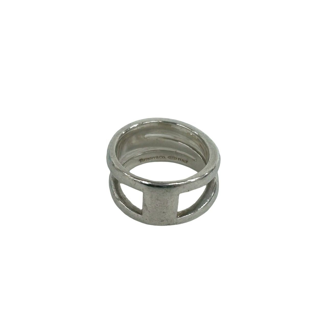Tiffany & Co Diagonal 925 Sterling Silver Ring — view 6