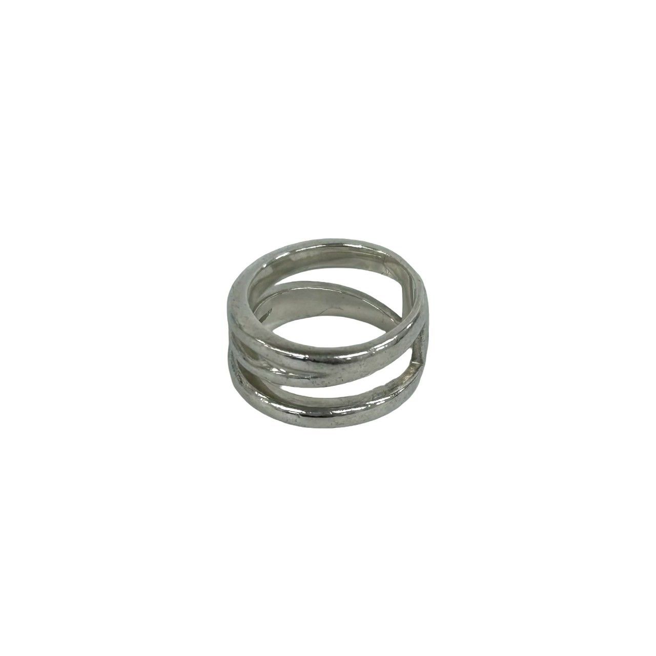Tiffany & Co Diagonal 925 Sterling Silver Ring — view 4