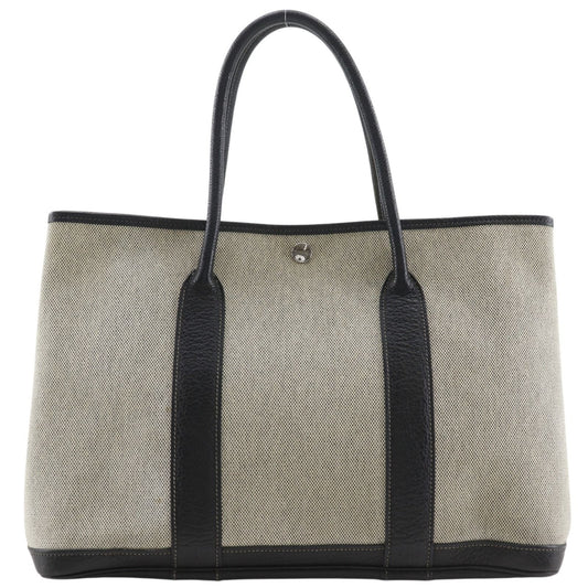 Hermes Garden Party PM 36 Toile Ash Gray Tote