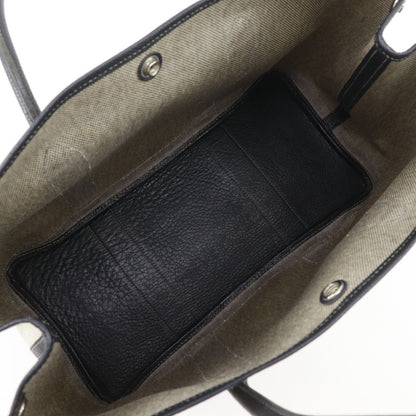 Hermes Garden Party PM 36 Toile Ash Gray Tote — view 6
