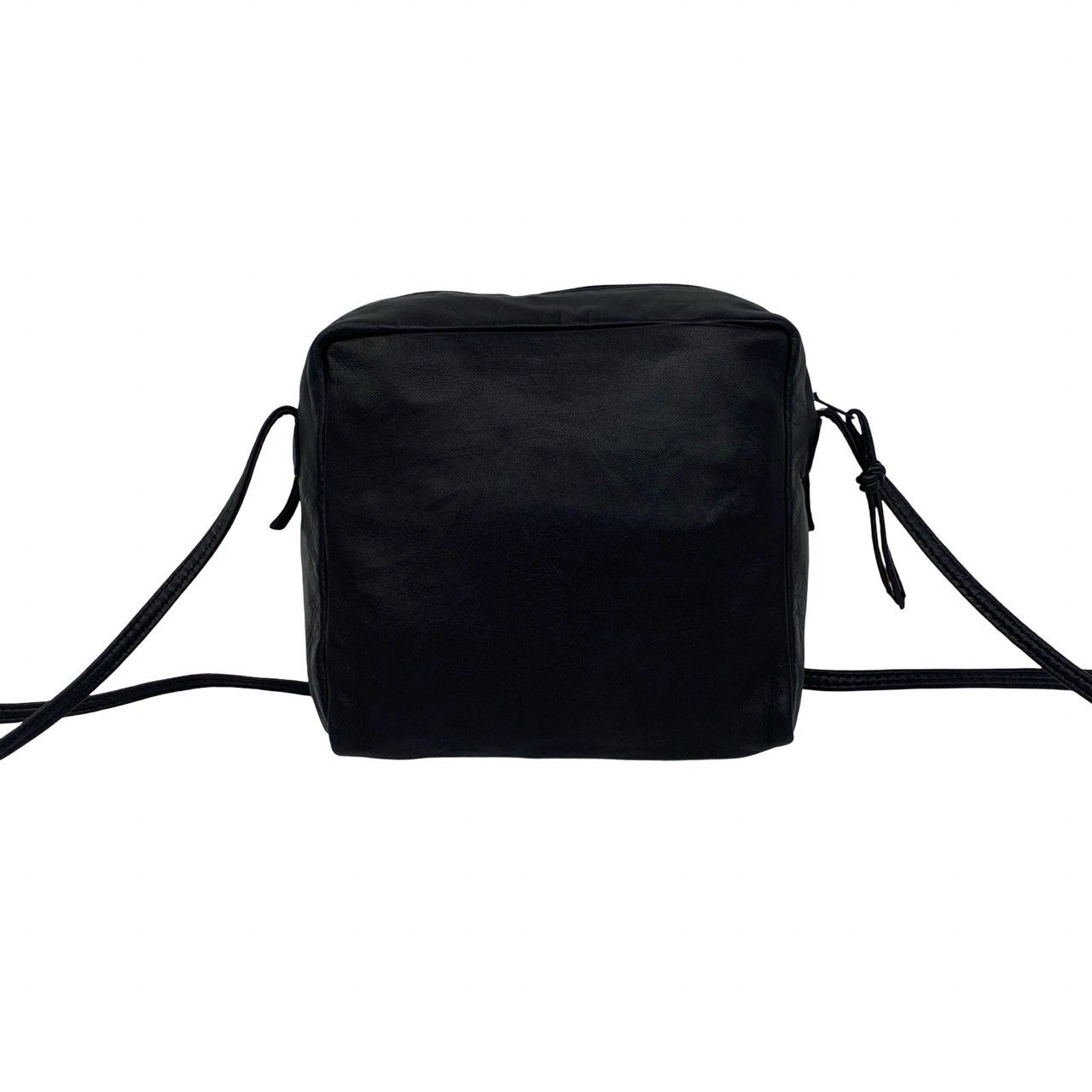 Loewe Vintage Anagram Logo Leather Mini Shoulder Bag Pochette Crossbody Dark — view 3