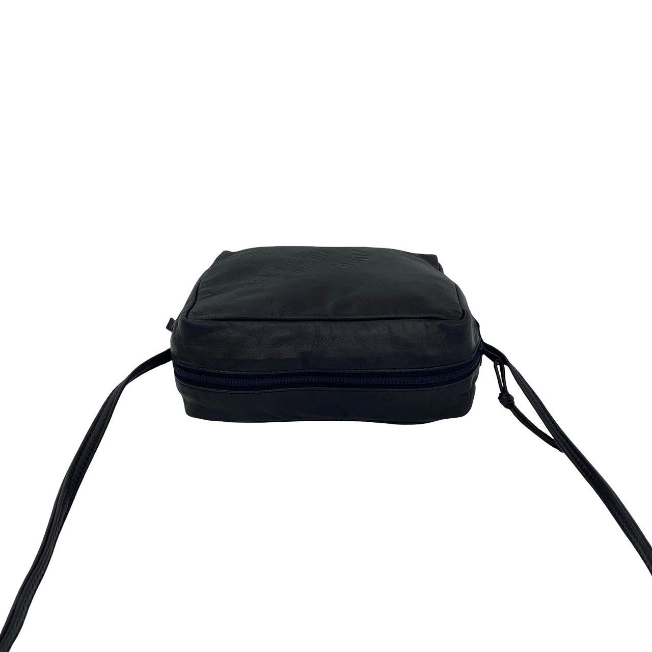 Loewe Vintage Anagram Logo Leather Mini Shoulder Bag Pochette Crossbody Dark — view 4