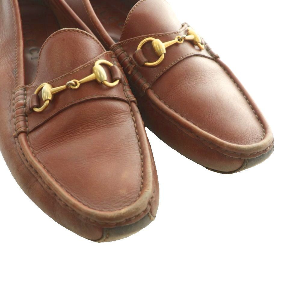 Gucci Horsebit Loafers Leather Brown SS — view 3
