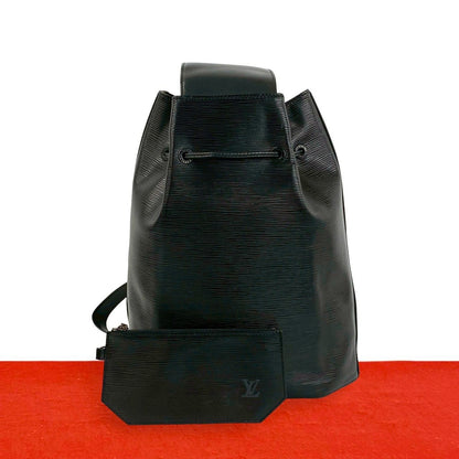 Louis Vuitton Vintage Sac Dos Epi Leather Belt Bag Noir