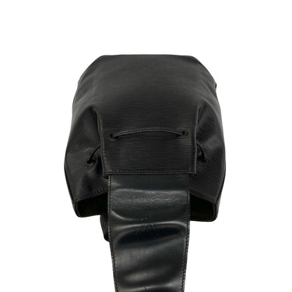 Louis Vuitton Vintage Sac Dos Epi Leather Belt Bag Noir — view 4