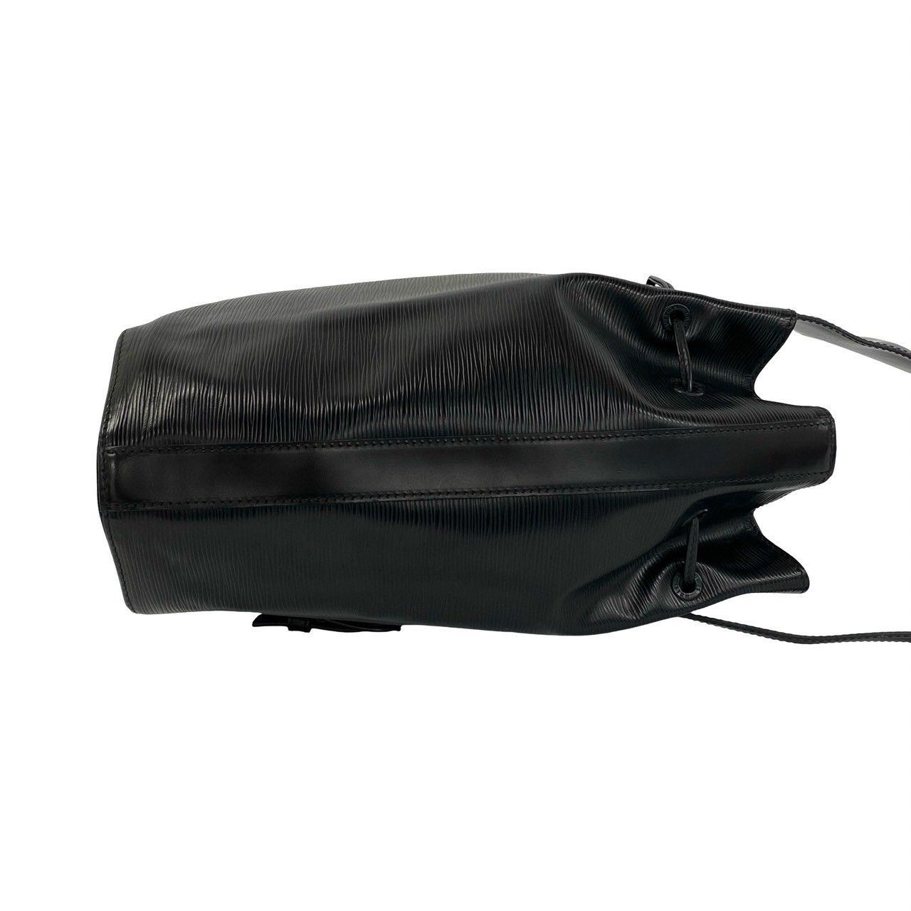 Louis Vuitton Vintage Sac Dos Epi Leather Belt Bag Noir — view 6