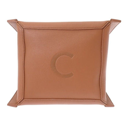 Celine Small Cubo 2-Way Shoulder Bag Calf Brown Soft Tan Gold — view 6