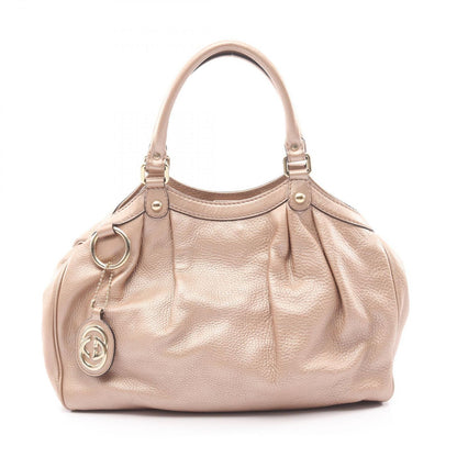 Gucci Handbag Light Brown Leather Tote