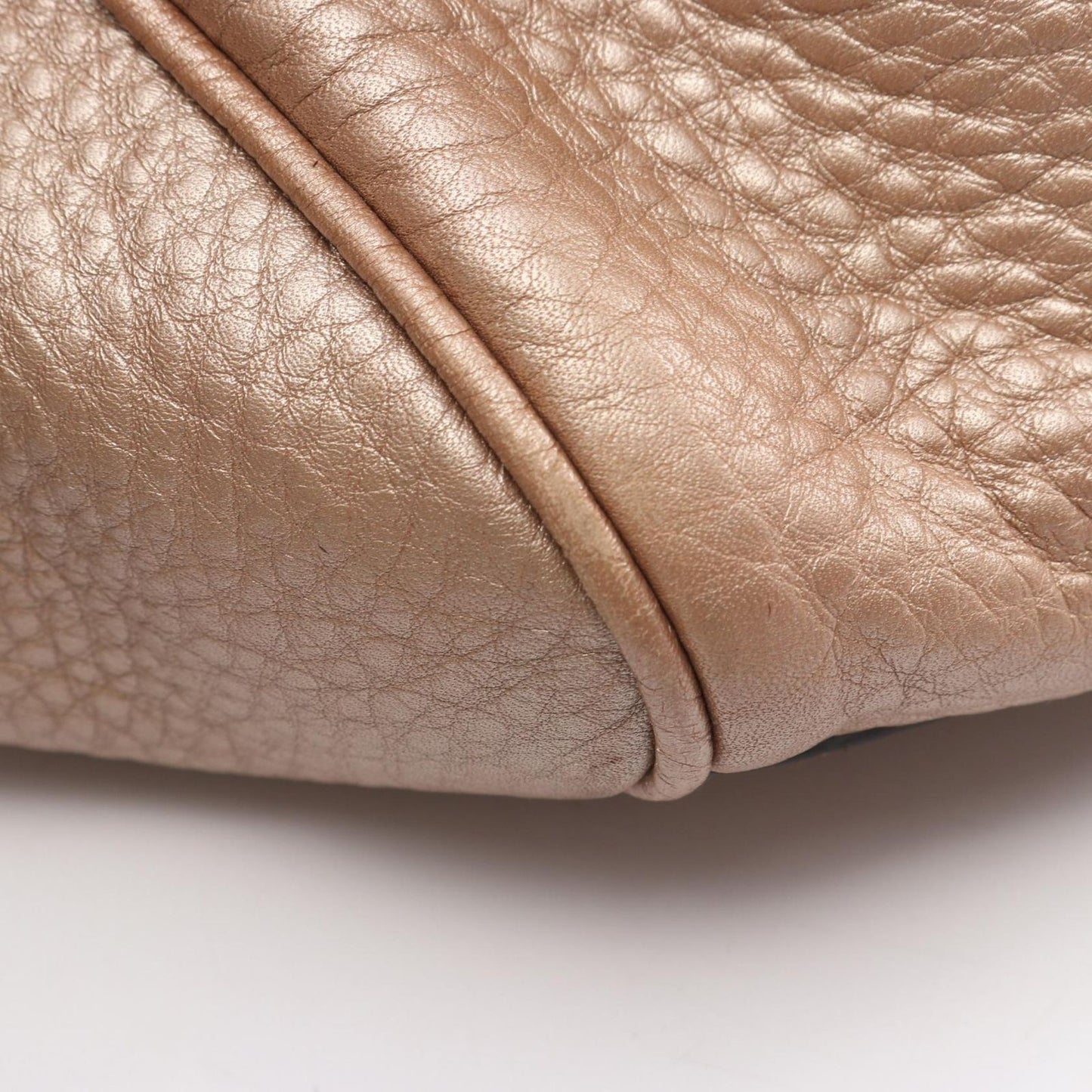 Gucci Handbag Light Brown Leather Tote — view 5