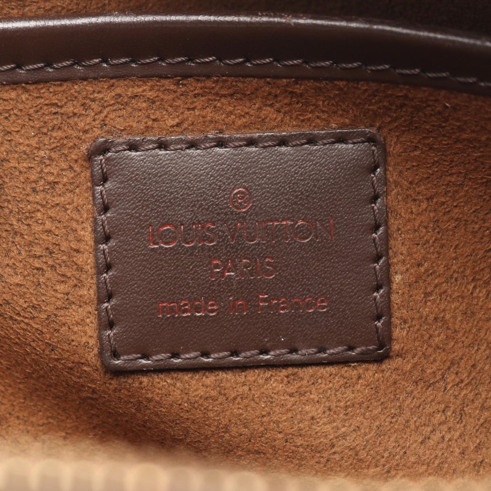 Louis Vuitton Clutch Saint Canvas Leather — view 4